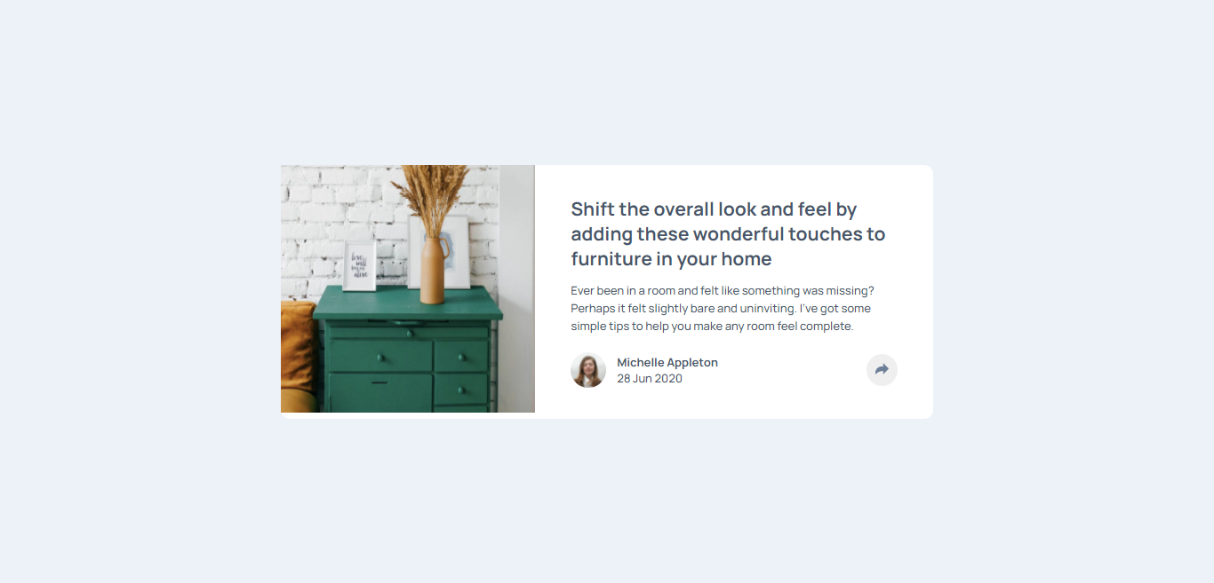 Article preview component
