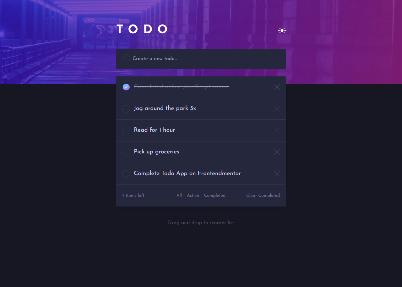 todo app